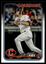 2024 Topps David Fry Rookie Cleveland Guardians #446