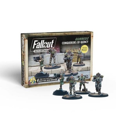 Fallout Wasteland Warfare Gunners Conquerors of Quincy Modiphius MUH052220