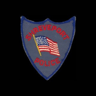 RARE Vintage Shreveport LA Louisiana POLICE PATCH Cheesecloth