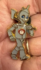 Wizard Of Oz Mystery Enamel Pin TINMAN Glitter Accents Buckle Down