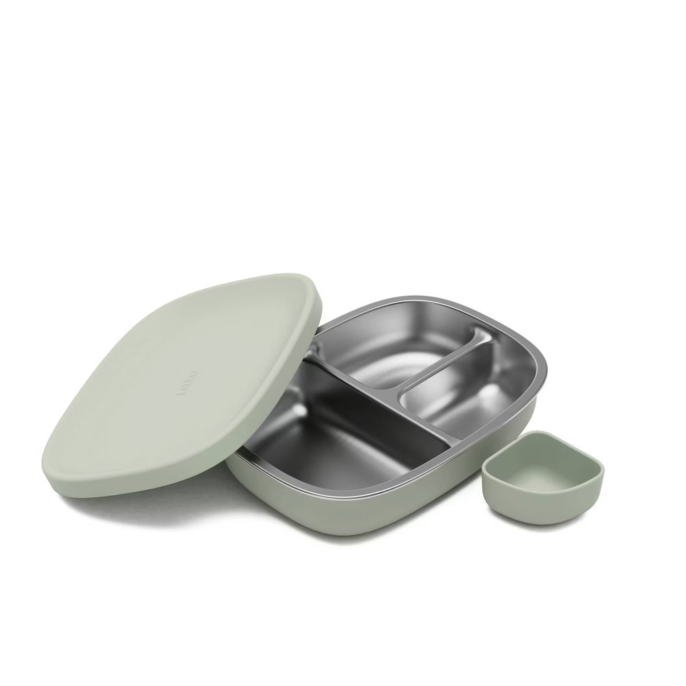 Lalo Bento Stainless Steel Box - Sage