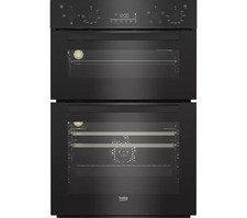 New Graded BEKO BBDF22300B Built-In Electric Double Oven - Black RRP£399 X21