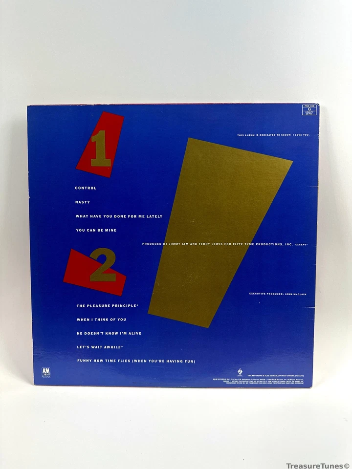 Janet Jackson - Control Vinyl LP [1986] SP-5106 - Image 2 of 4