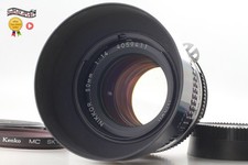  MINT w/Hood Nikon Nikkor AI 50mm F/1.4 MF Standard lens for F mount FROM JAPAN