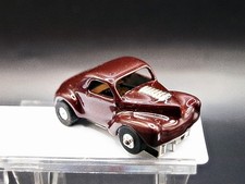 Aurora MM T-Jet Custom Willys Brown W/Inj. NOS AW Chassis