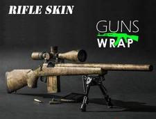 Camo Guns Wrap Skins Premium Vinyl Sticker Matte Rifle Pre-Cut GRASS-20