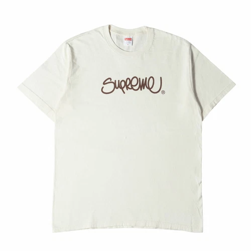 T shirt Supreme Taille : M 22SS Style Main Logo Col Rond T Shirt Handstyle Occasion BEEG 0