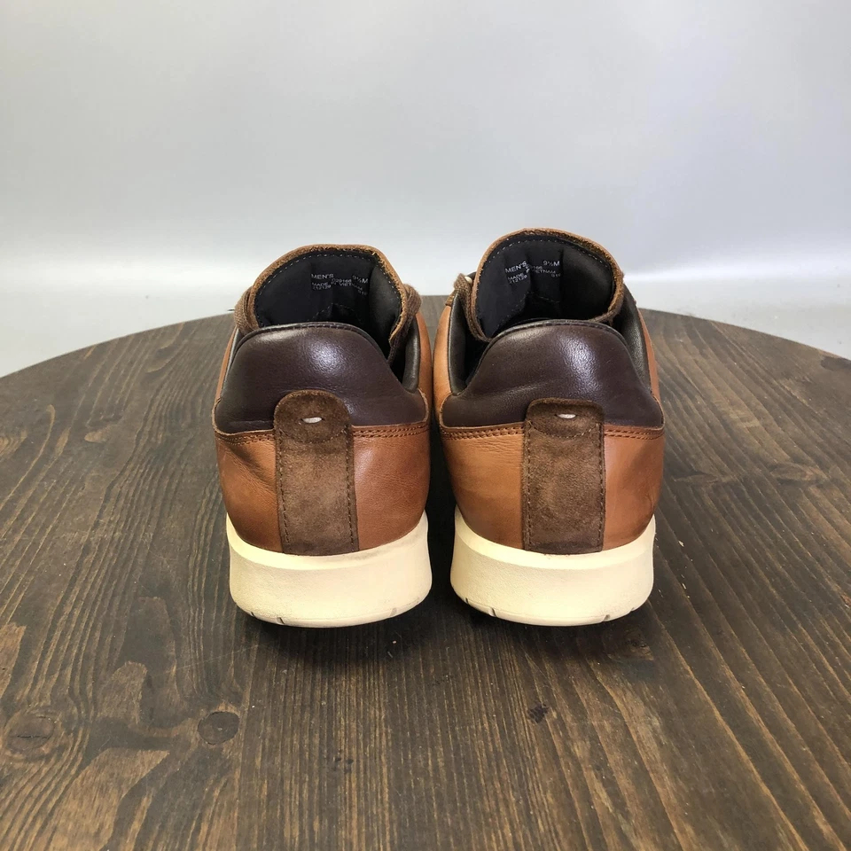 Cole Haan Zapatos Para Hombre Talla 9.5 Marrón GrandPro Cuero Gamuza Tenis C29166 Foto 3 de 4