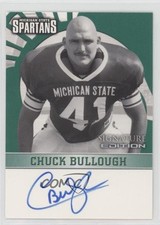 2003 TK Legacy Michigan State Spartans Signature Edition Chuck Bullough Auto 0a3