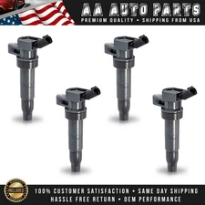 4 Ignition Coil Pack for Hyundai Santa Fe Sonata Tucson Kia Forte Optima UF611