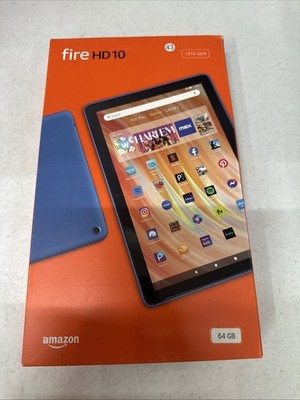 Amazon Fire HD 10 Tablet 13th Gen Ocean Fire 10.1'' 64GB Black New! Sealed!