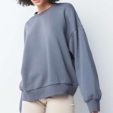 H&M Divided Blue Crewneck Sweatshirt Pullover...