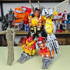 6 in 1 Predacons Combiners Wars Ko Transformers Predaking G1 30cm Nobox Instock