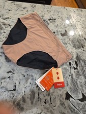 NWT THINX Hiphugger Period Panty Underwear Size 3XL moderate Absorbency tan
