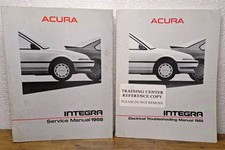 1988 ACURA INTEGRA SERVICE MANUAL + ELECTRICAL TROUBLESHOOTING GUIDE OEM SET