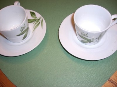 2 Espressotassen mit Unterteller von Ritzenhoff & Breker