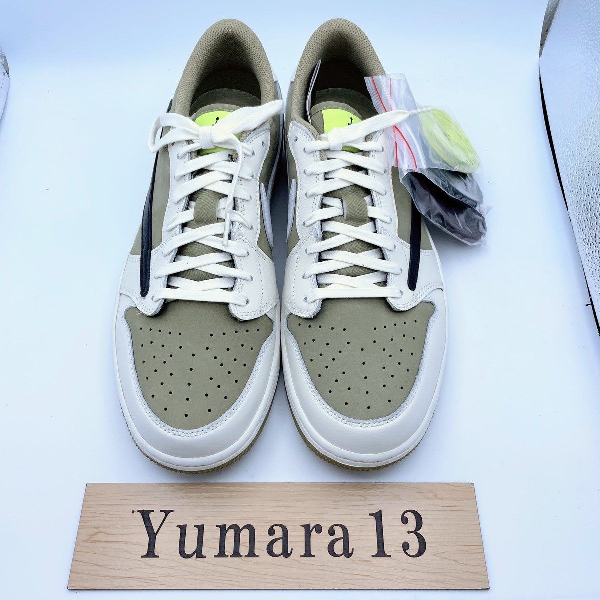 Travis Scott Nike Air Jordan 1 Low Golf NRG Olive FZ3124-200 Men's