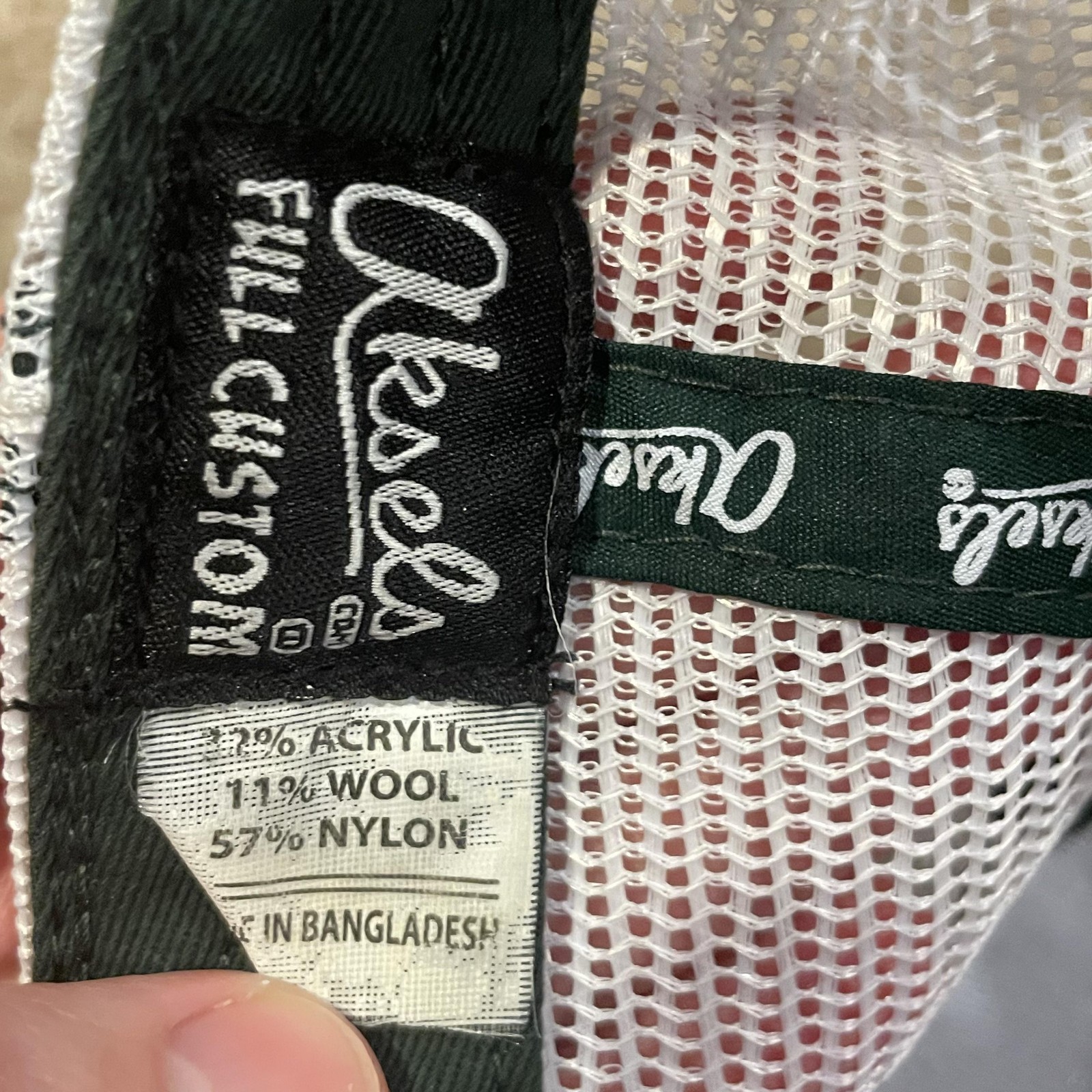 REI Denver Flagship Patch Hat Snap Back Green Mes… - image 13