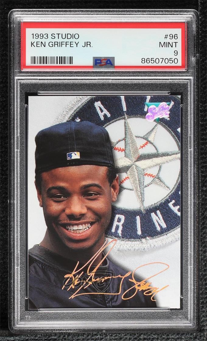 1993 Studio Ken Griffey Jr #96 HOF 3sm