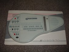 Suzuki Omnichord OM-84 System Two Synthesizer W/ Box AC Adapter Works 040274