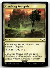 Crumbling Necropolis 273 MTG Universes Beyond: Warhammer 40,000 U NM