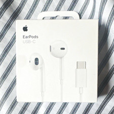 Apple EarPods USB-C Wired In-Ear Earbuds, White, Double Earpieces MYQY3AM/A