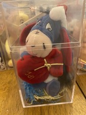 Disney Eeyore Beanbag Plush Holiday Edition Gift Box Winnie the Pooh  Friends