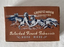 Vintage leere Samuel Gawith & Co Ltd Grouse-Moor 24 Zigaretten Box um 1960 #284