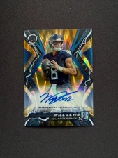 2023 Topps Composite Will Levis #RRS-WL Resurgence RC Gold Power Surge Auto /50