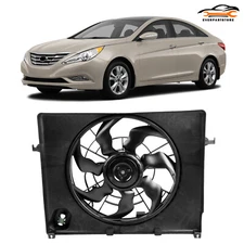 For 2011-2012 Hyundai Sonata 2.4L Radiator Cooling Fan Assembly Fits 621-477