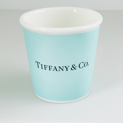 Tiffany & Co Blue Paper Expresso Espresso Cup Everyday Objects Bone China