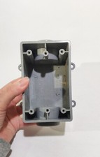 Cantex 5133464U Gray Rectangle PVC 1-Gang Wall Outlet Box 2-1/4 H x 3/4 in. A