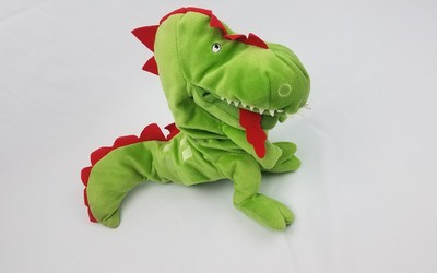 ikea dinosaur puppet