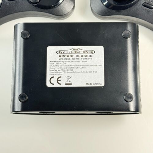 AT Games Sega Mega Drive Classic Game Mini Console Unit With 2x Controllers - Picture 3 of 4