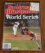 2005 Sports Illustrated Oct 31 World Series White Sox Scott Podsednik Newsstand