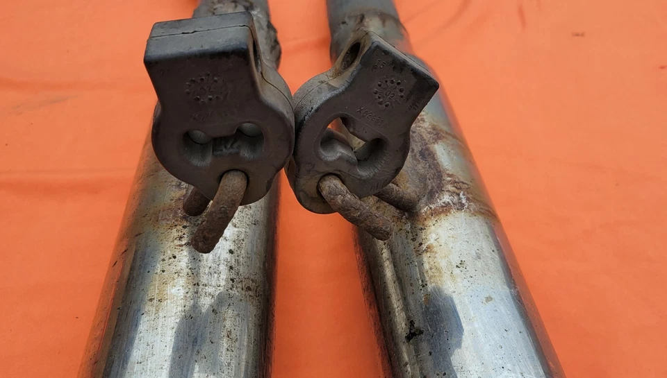 ✔️ 2003 2004 MERCURY MARAUDER MAGNAFLOW TUBOS DE ESCAPE RECTOS PUNTAS SILENCIADOR Foto 4 de 4