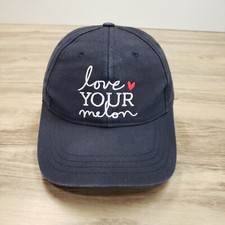 Love Your Melon Baseball Cap Hat Strap Back Blue Made in USA Adjustable