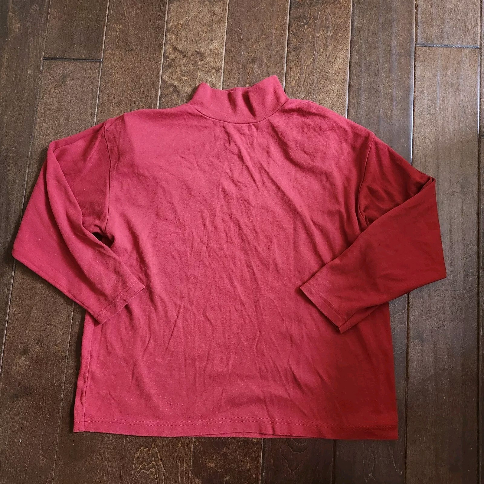 Preview Basic Women's JUNIOR High Neck Red Should… - image 2