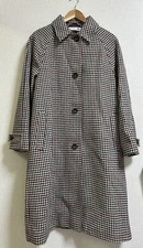 Uniqlo x Jw Anderson Womens Check Academia Long Coat Sz L