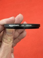 AmazonBasics 58 mm UV Screw-In Filter. V-148
