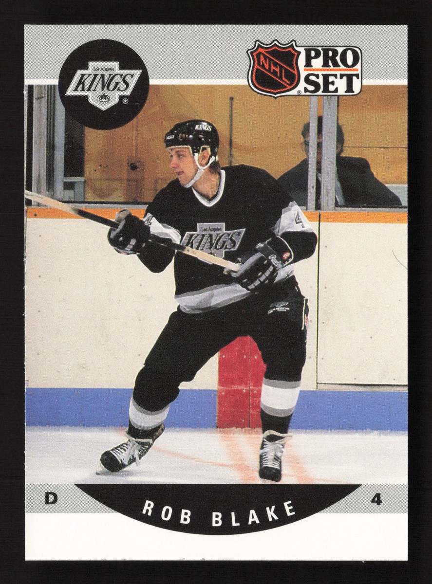 Robby商品　カードのあれ 1990-91 Pro Set #611 Rob Blake Los Angeles Kings Rookie | eBay