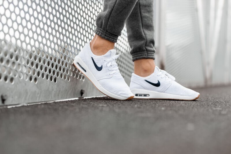 janoski max 2 white
