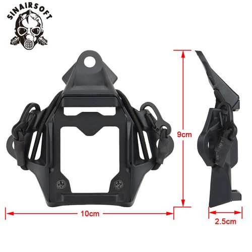 Tactical Helmet Vas Shroud NVG Mount Cuttlefish Dry Stents Rhino Mount Adapter - Picture 2 of 12