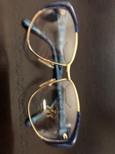 Vintage Giorgio Beverly Hills NEW Old Stock Gold Green G 807 Eyeglasses RX Italy