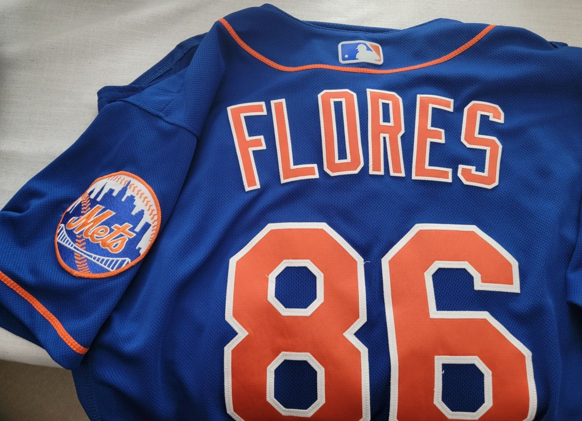 Port St Lucie Mets Home Blue-#86 Flores Jersey | eBay