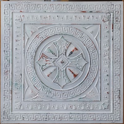 Ceiling Tiles Fake Antique Distress Crack Artistic Ceiling Panels