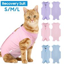 Pet Pro Surgery Cat Recovery Suit Sterilization Surgery Post Kitten Coat Vest