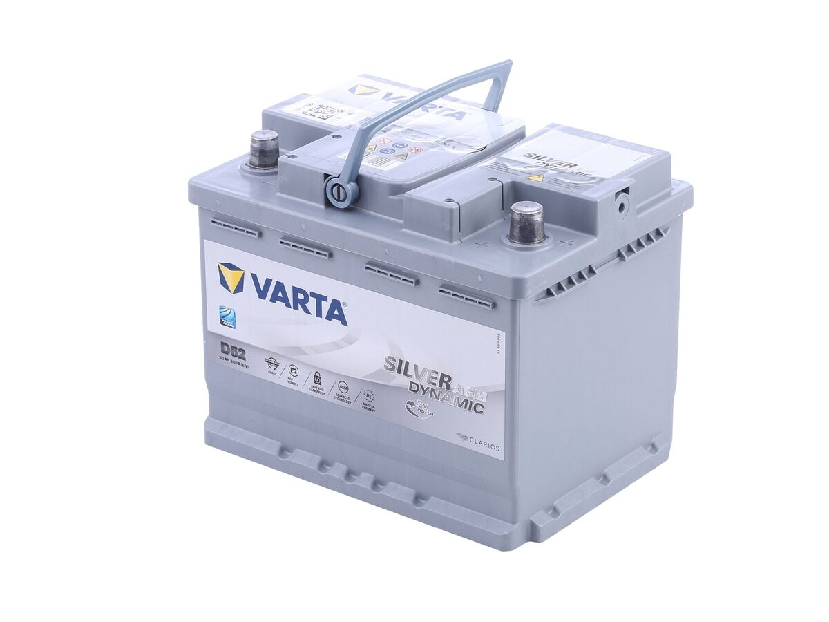 VARTA 560901068D852 SILVER Dynamic Batterie 12V 60Ah 680A EN pour