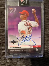 Jack Flaherty 2019 7/25 Topps Now 1st Postseason Cardinals Autograph Auto