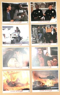 Lethal Weapon 3 (1992) Lobby Cards (8) 8x10 Richard Donner Mel Gibson Glover